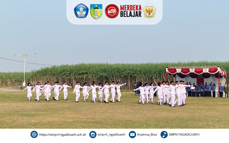 Upacara Bendera HUT RI Ke-81 Kecamatan Ngadiluwih